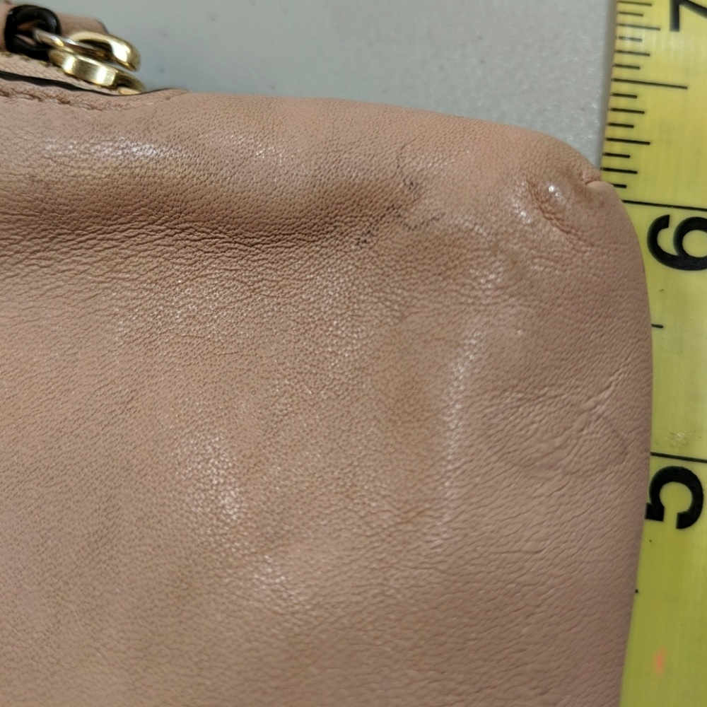 Coach Pink Leather Wristlet Small w/ Two Pockets - Picture 4 of 8